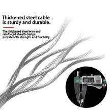 1 Stück 4-stelliges Fahrradschloss, Passwortschloss, E-Bike Kettenschloss, Stahlkabel Schloss, Fahrrad Diebstahlschutz Passwortschloss