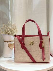 Women Shoulder Bags - 紅色 - 查看 1