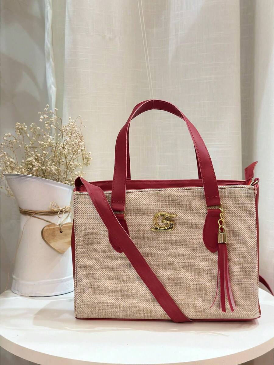 Women Shoulder Bags - 紅色 - 查看 1