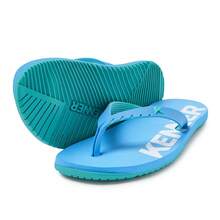 Kenner Flip Flop Sandal Red Original Men's Women's - 藍色和綠色 - 查看 8