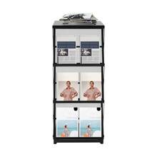 YUNRUX Brochure Stand, Foldable Brochure Stand, Foldable Stand For Flyers And Brochures - Black - View 1