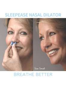 硅胶静音鼻腔扩张器，有效减少打鼾 - 止鼾辅助方案 - 改善气流 - 舒适的鼻腔通气孔，提升睡眠质量，有效止鼾 - 彩色 - 查看 3