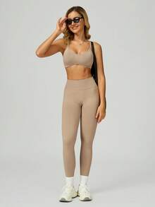 MASKERT Women'S Yoga, Fitness, Leisure, Sports Pants, Flared Pants, Running High Waist, Quick Drying, Lifting Buttocks, Yoga Pants, High Elasticity, And Skin Friendly Tights