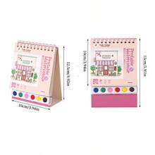 20页水彩画套装 - 包括优质纸张、精美插图和所有绘画用品，让您享受充实的创作时光 - 彩色 - 查看 3