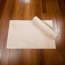 Toallas turcas clásicas CTT Lujosas toallas% algodón turco, paquete de 6, altamente absorbentes y de secado rápido, paños de lavado para hotel, spa y gimnasio, 13 x 13 pulgadas (beige almendra) - Beis - Ver 2