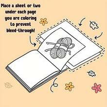 1 Cozy Girl Coloring Book - 22 Pages, Thick & Upgrade, Stress-Relief & Mood-Enhancing Adult Coloring Book With Autumn & Fall Themes, Perfect For Family Gatherings & Holidays, Festive Gift Idea, Holiday Coloring Book | Autumnal Design | Detailed Line Art, Adult Coloring Book - Multicolor - View 5