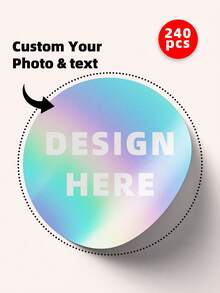1-240pcs Customizable Labels - Stickers With Customizable Text & Images, Including Customized Thank You Labels, Waterproof Stickers, Customizable Photo Avatars, Colorful Customized Thank You Labels, Personalized Stickers For Home, Office, Multi-Purpose, Housewarming, Home Decor, Arts, Crafts & Sewing, Calendars & Holidays ,For Family - Multicolor - View 92