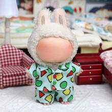 [Clothes Only] Creative New 17cm 1st/2nd/3rd Generation Labobo Doll Plush Doll Changeable Clothes, Cute Crayon Shin-Chan Style Pajamas For Labobo - Multicolor - View 8