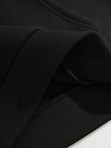 Men'S Anime Manga Graphic Hooded Sweatshirt - Japanese Text & Dynamic Action Pose Print, Casual Winter Warmth, Regular Fit Pullover With Japanese Characters, Winter Clothing, Streetwear Fashion, Streetwear Lovers,Fall Hoodies,Men's Fall Clothes,Street Wear,Halloween,Mens Hoodies,Y2k Clothes,Jesus Hoodie,Thanksgiving Day,Nightmare Before Christmas,Christmas - màu đen - Xem 5