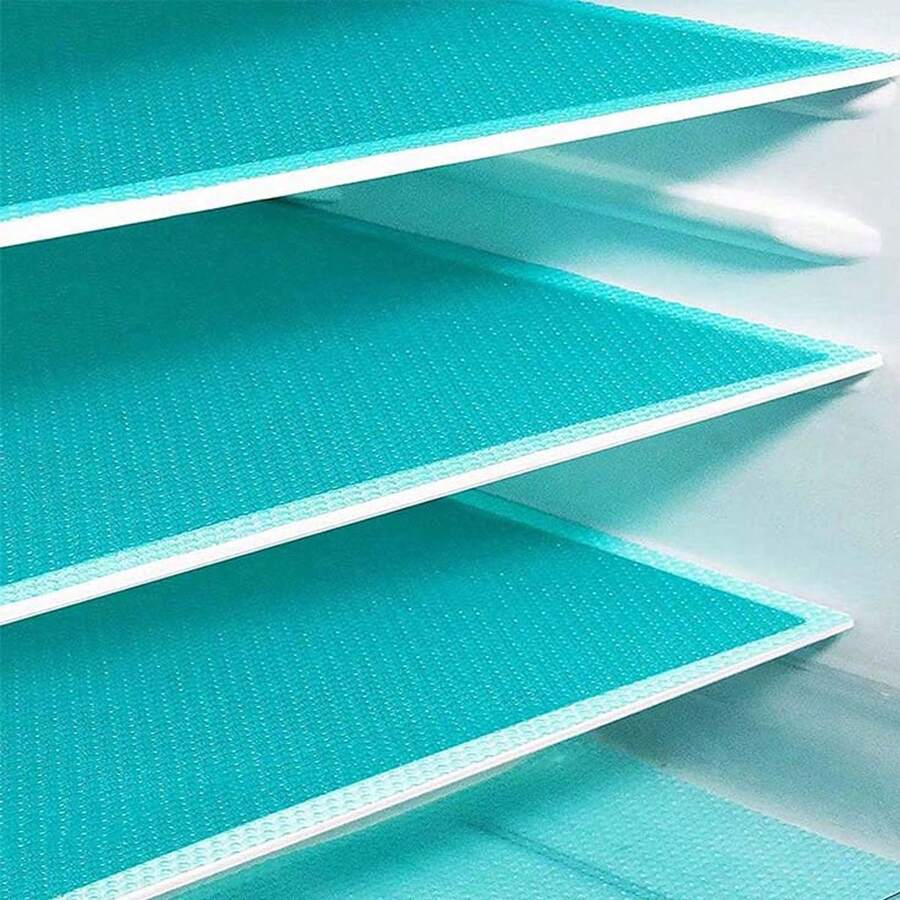 Covorașe pentru frigider lavabile, căptușeală pentru frigider impermeabilă și rezistentă la ulei, căptușeli pentru frigider pentru rafturi, tampoane pentru rafturi de sticlă pentru congelator, dulap, sertar