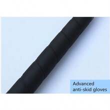 Forrader Baseball Bat 25 Inch Aluminum Alloy Thick Baseball Stick Bar… - Black - View 4