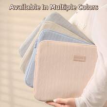 笔记本电脑保护套 14-15.6 英寸防震防水便携包大容量平板电脑包 男女款 秋冬款 - 彩色 - 查看 6