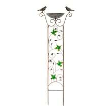 YUNRUX Garden Plant Trellis, Bird Bath Garden Trellis, Plant Trellis For Climbing Flowers