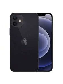 Apple A+级二手苹果iPhone 12，原装正品，近乎全新（99%新）；手机和保护壳均包含在内。 - 黑色 - 查看 4