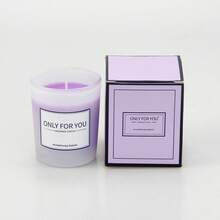 1pc Smokeless Aromatherapy Candle Cup, Home Bedroom Romantic Gift, Essential Oil Aromatherapy, Indoor Soy Wax Scented Candle