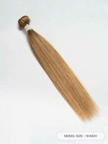 QVR QUEEN VIRGIN REMY 100% Human Hair Yaki Straight Remy Human Hair Weft, 12-18 Inches Sew-In Human Hair Extensions, 95g Per Piece - S27/30 - View 3