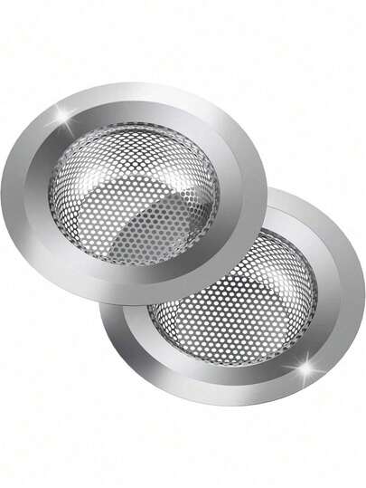 Premium Sink Strainer Rust-Proof, Easy To Clean Durable Kitchen And Bathroom Drain Hair Ball Stopper For Kitchen Sinks With Large Wide Rim Kitchen Sink Strainer For Vegetables And Debris Kitchen Items Kitchen Accessories Kitchen Tools