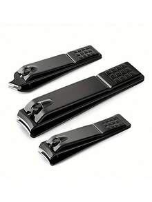 10pcs Classic Manicure & Pedicure Tool Kit, Includes Nail Clipper, Cuticle Nipper, Tweezers, Nail File And Stainless Steel Cuticle Pusher - Fragrance-Free Manicure & Pedicure Set