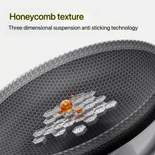 高品质不锈钢不粘煎锅，三层加厚，蜂窝状不粘设计，底部快速导热，适用于电磁炉和燃气灶，易于清洁，煎蛋和牛排的理想之选，是家庭厨房和餐厅的完美之选。[尺寸：28厘米] - 不沾鍋 - 查看 6