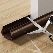 1pc Door Gap, Door Bottom Sealing Strip, Door And Window Gap, Soundproof Room, Bedroom Windproof Soundproof Strip, Shading And Windproof Door Sticker