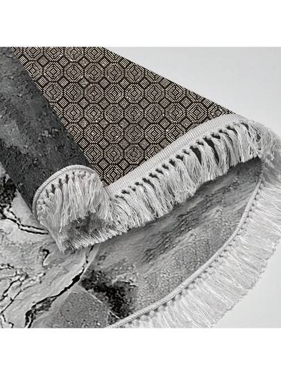 Pearl Digital Non Slip Printed Turkish Vloerkleed AL4019 Zachte Touch, Washable Tapijt Felt Backing Moderne ative Vloer Mat, Living Room, Bedroom, Bathroom, Hallway Or Entryway Available In Many Sizes Quick Drying, Highly Absorbent, Soft, Com Tafel Both Indoor Outdoor view 6