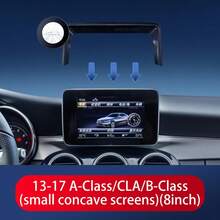 LCARS 梅赛德斯-奔驰 CLA/GLA/GLC/A 级/B 级/C 级/V 级车载手机磁力支架，屏幕安装底座导航支架 - 黑色 - 查看 15