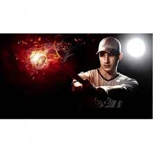 Forrader Baseball Bat 25 Inch Aluminum Alloy Thick Baseball Stick Bar… - Sliver - View 7