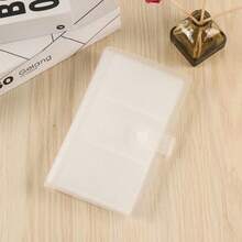 1 pieza Álbum de fotos instantáneas de 3 pulgadas, álbum de almacenamiento de postales, pegatinas y entradas de cine, diseñado específicamente para fotos instantáneas de 3 pulgadas, exquisito y compacto, conveniente para almacenamiento y exhibición. Diseño multifuncional, puede almacenar no solo fotos sino también postales, entradas de cine, tarjetas y otros recuerdos.