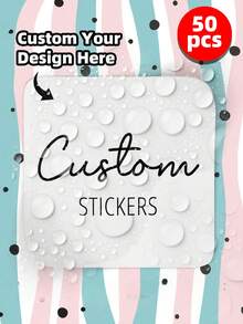 1-240 etiquetas personalizadas - Pegatinas cuadradas personalizadas con cualquier diseño, imagen, logotipo o texto, pegatinas impermeables, etiquetas de agradecimiento personalizadas, personalización colorida, personalización, escuela, hogar, oficina, calendario festivo - Blanco - Ver 29