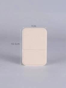 Espejo de maquillaje plegable y portátil, espejo cosmético con soporte, espejo de viaje, artículos de belleza, espejo de maquillaje de escritorio, espejo compacto de escritorio rectangular plegable de estilo sencillo, espejo de maquillaje portátil de viaje para retoque cosmético para mujer y niña como regalo