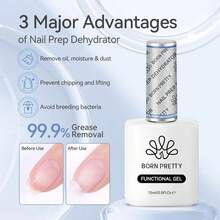 Natural Nail Prep Dehydrate, Acid Free Dehydrator For Acrylic And Gel Polish, Nail Tech Must Haves 15ml{"Color_name":"15mlNailPrepDehydrator"} - 15mlNailPrepDehydrator - View 3