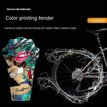 1 pieza Guardabarros universal para bicicleta, delantero/trasero, para neumático/rueda, guardabarros de alas para bicicleta de montaña y de carretera, accesorios de ciclismo