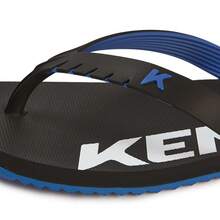 Kenner Flip Flop Sandal Red Original Men's Women's - 黑色和藍色 - 查看 3