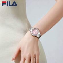 Đồng hồ thạch anh FILA dành cho nữ – Mặt tròn nhỏ nhắn đính pha lê | Dây đeo bằng thép không gỉ tinh tế, Đồng hồ sang trọng và thanh lịch dành cho phụ nữ thanh lịch - Một cỡ - Xem 2
