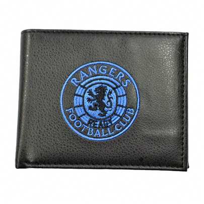 Rangers FC Glasgow Embroidered Wallet (Royal Blue/Red/White) - 100% Mixed - (BS4565)