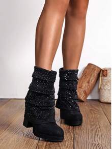 FASHION BOOTS FOR WOMEN - Black - View 2