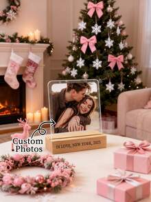 1 PC Custom Photo Curtains - Personalized Portrait Printing, Blackout Panels For Living Room Decoration, Machine Washable Polyester, Cordless Design, Perfect Gift For Holidays And Graduations, Living Room Curtains.