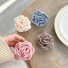 1pc Christmas New Cute Three-Dimensional Solid Color Simulated Flower Mobile Phone Airbag Stand Ins Style Fresh Desktop Watch TV Series Lazy Support Stand