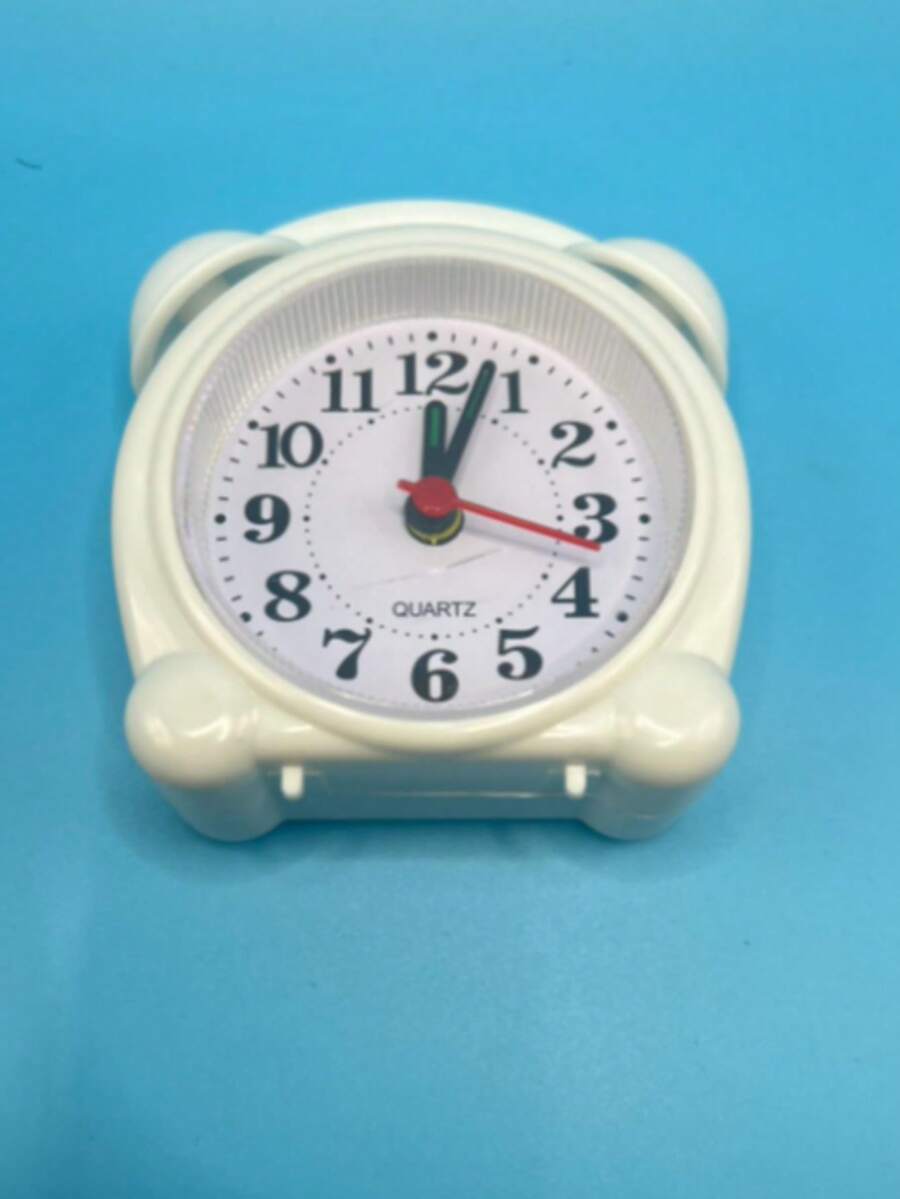Reloj de Mesa y Escritorio Digital Portátil con Diseño Moderno CL062 - Blanco - Ver 1