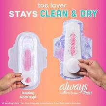 Always Totally Teen Radiant Infinity Pads 28 Count - 28UnidadPaquetede1 - Ver 5