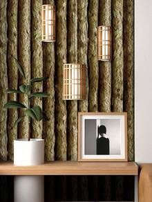 1 rollo de papel tapiz de corteza de árbol marrón, autoadhesivo, impermeable, removible, adecuado para sala de estar, cocina, dormitorio, dormitorio, decoración y transformación de muebles, resistente al aceite y al calor para encimeras de cocina, impermeable, resistente al moho, papel tapiz de corteza de árbol autoadhesivo, renovación de tablero, papel de contacto marrón, decoración de baño, decoración de cocina, decoración del hogar