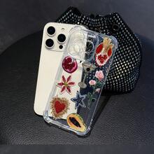 Funda transparente para teléfono de cuatro esquinas anti-caída adecuada para iPhone17aire/16/15/14/13/12/11.Profesionalmáximo14/15/16Además, 16E, 12/13mini, X/XS/XR/XSMax, compatible con Samsung Galaxy.A03/A04/A05/A05S/A06/A12/A13/A15/A16/A21S/A24/A25/A32/A34/A35/A54/A55/A56, S20/S21/S22/S23/S24FE/Plus/Ultra, F15, M35/M55, Note20/Note20UltraFunda para teléfono móvil, carcasa suave de TPU, patrón impreso, adecuada para hombres y mujeres, sencilla y personalizada, protección a prueba de golpes - transparente - Ver 3
