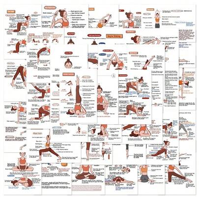 41 piezas/Paquete Pegatinas de yoga en inglés creativas, pegatinas decorativas reutilizables con citas inspiradoras, colores vibrantes, formas asimétricas, adecuadas para botellas de agua, portátiles, patinetas, cuadernos, álbumes de recortes y artículos para fiestas | Estilo graffiti | Pegatinas duraderas, pegatinas divertidas