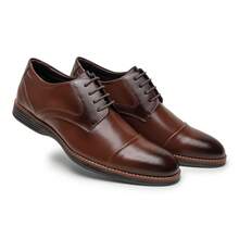 Whisky Dress Shoes, Wedding And Special Occasions, Synthetic Leather - 駝色 - 查看 1