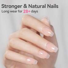 BORN PRETTY Builder Gel For Nails,8-In-1 Clear Builder Nail Gel For Nail Apex And Gel Extension Strengthener,Nail GLue Gel Hard Gel Base Rhinestone Nail Glue Gel In A Bottle 15ml{"Color_name":"15mlBuilderGel8in1-Clear"} - 15毫升8合1透明修護凝膠 - 查看 5