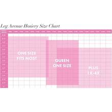 Women's Solid Hue Thigh Highs - màu đen - Xem 6