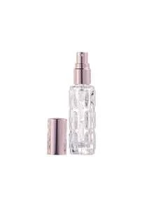 2 Pieces 0.34 Oz Glass Fragrance Spray Bottles With Aluminum Atomizer, Unscented Empty Refillable Dispenser, Spray Bottles For Home, Travel, Wedding, Party, Birthday Gifts