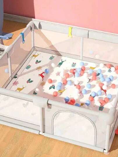 Cercadinho Bebê Chiqueirinho Infantil Grande Seguro Portátil Menino Menina 150x180 cm ref: 001