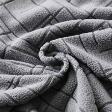 1PC Jacquard Chair Seat Cover Elastic Rectangle Bar Stool Slipcover Stretch Anti-Dirt Dining Chair Case For Kitchen Restaurant Home