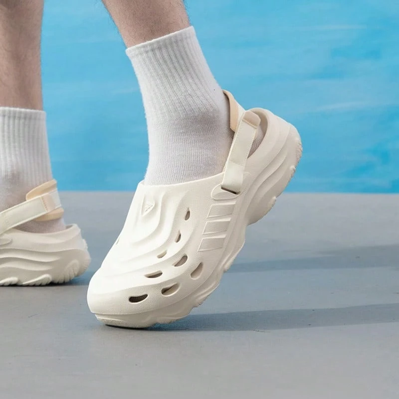 Adidas Unisex Maxxclog Sandalen, Strandschuhe - Beige - Übersicht 1